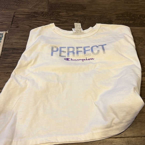Champion Tee shirt cropped NWT Heritage XL - Picture 2 of 3